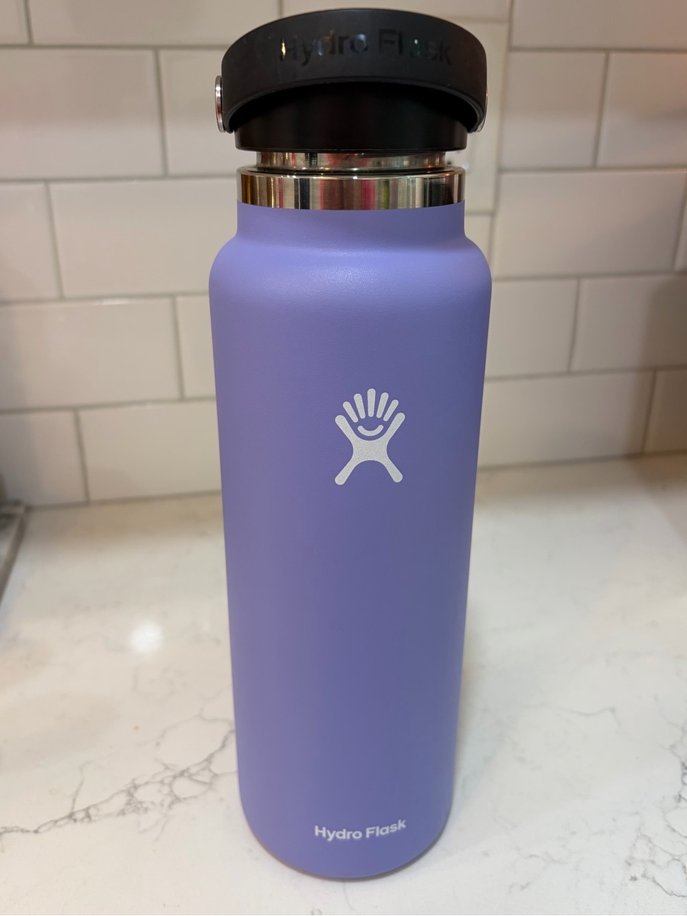 Hydro Flask Lupine Purple 40oz Wide Mouth Bottle